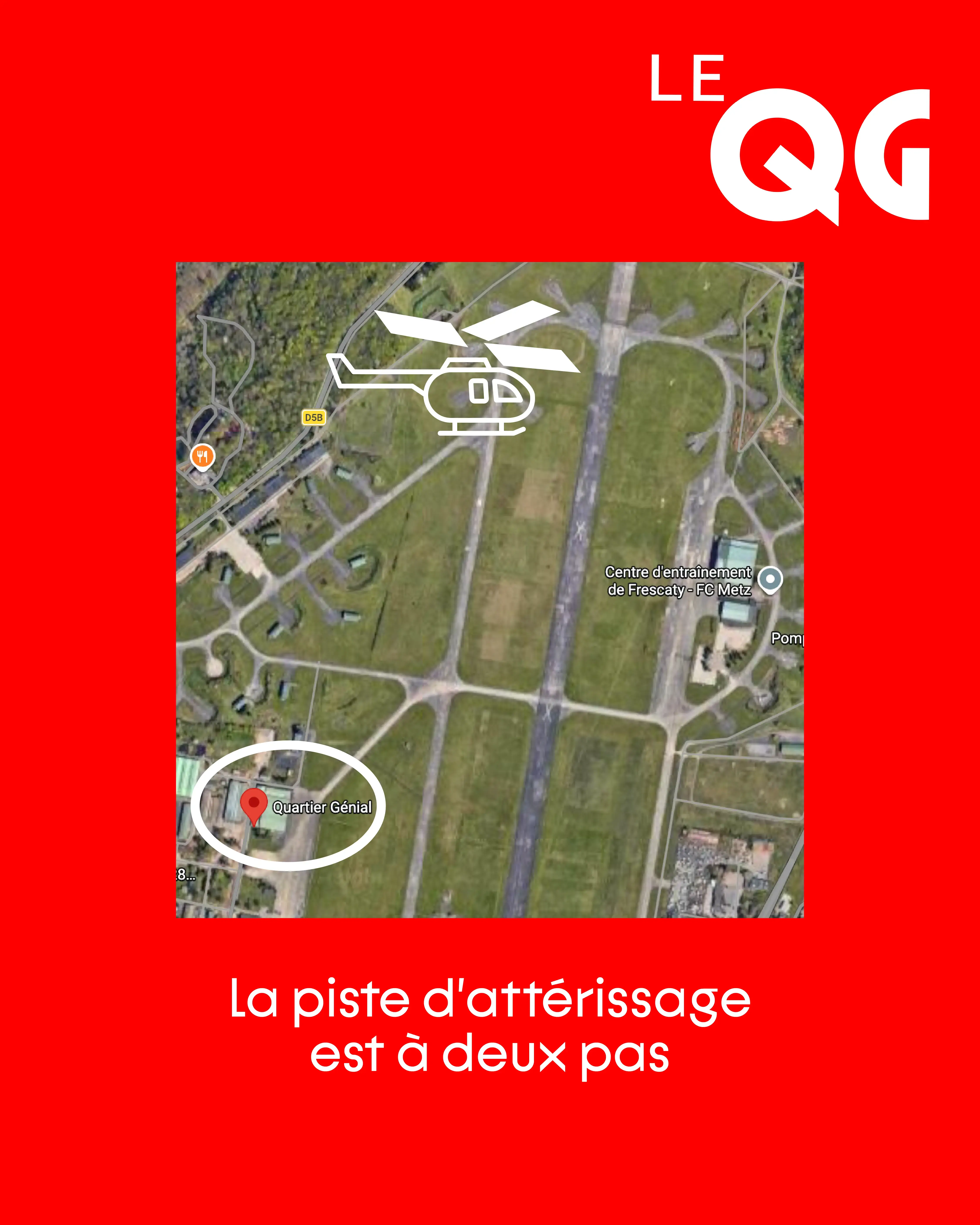 Comment venir au QG 10