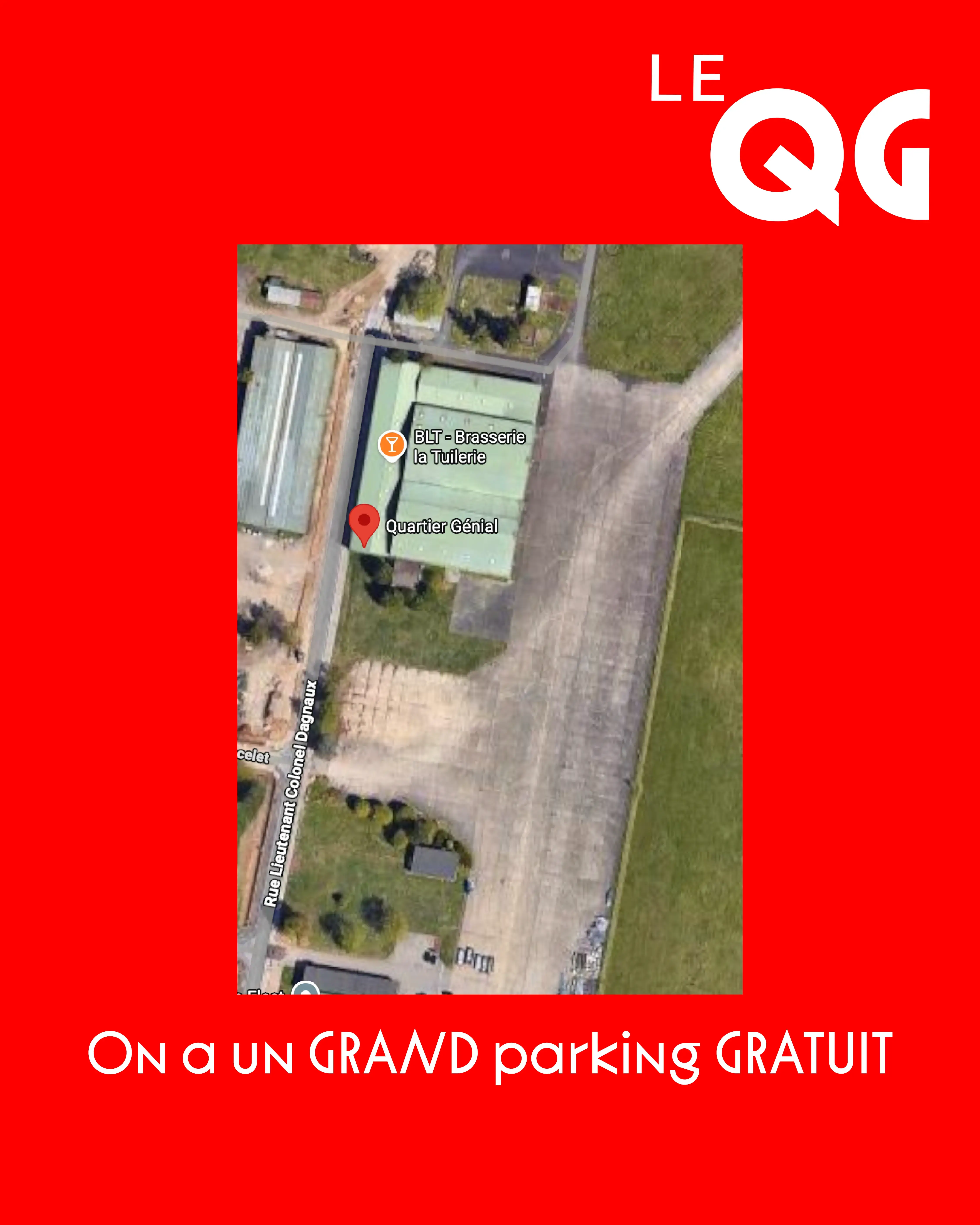 Comment venir au QG 5