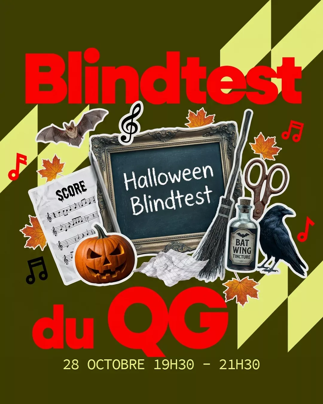 Le Blindtest du QG spécial Halloween