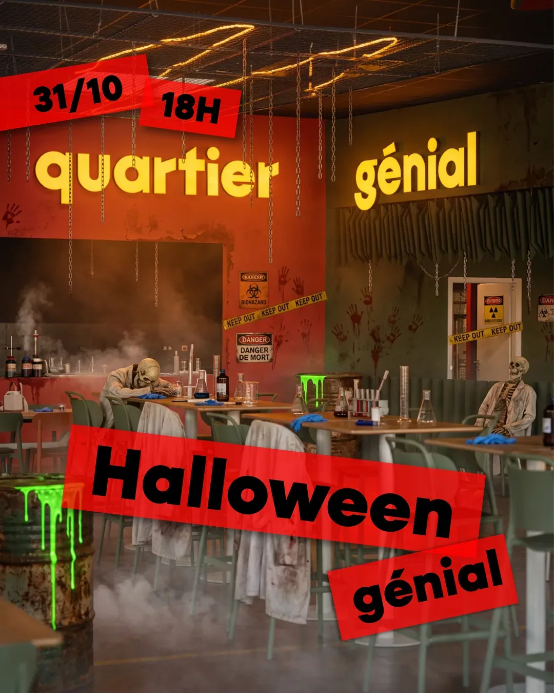 Soirée Halloween Génial