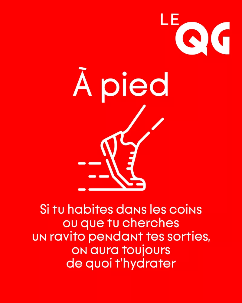 À pied